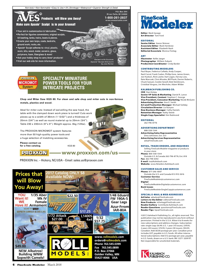 FineScale Modeler 2018-03 (Vol36-03)